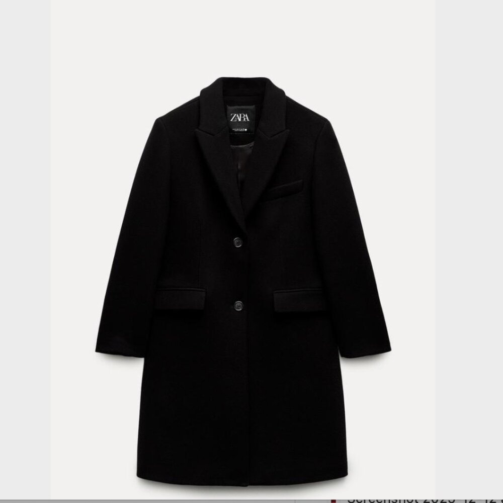 Zara Manteco 75% wool coat - size XS - new condition - Picture 2 of 11